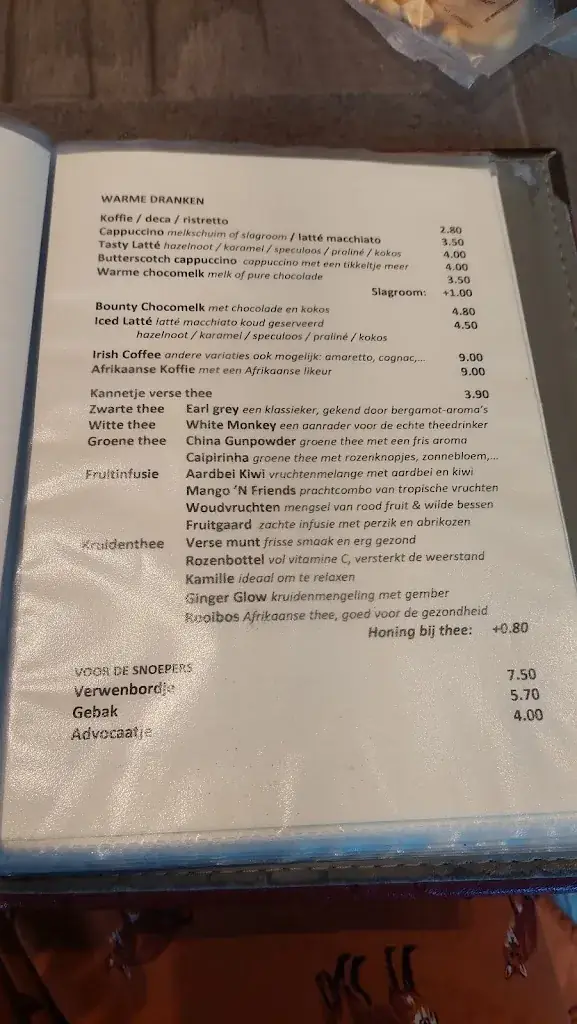 Menü_De Kongo_Merksplas_Bild_3