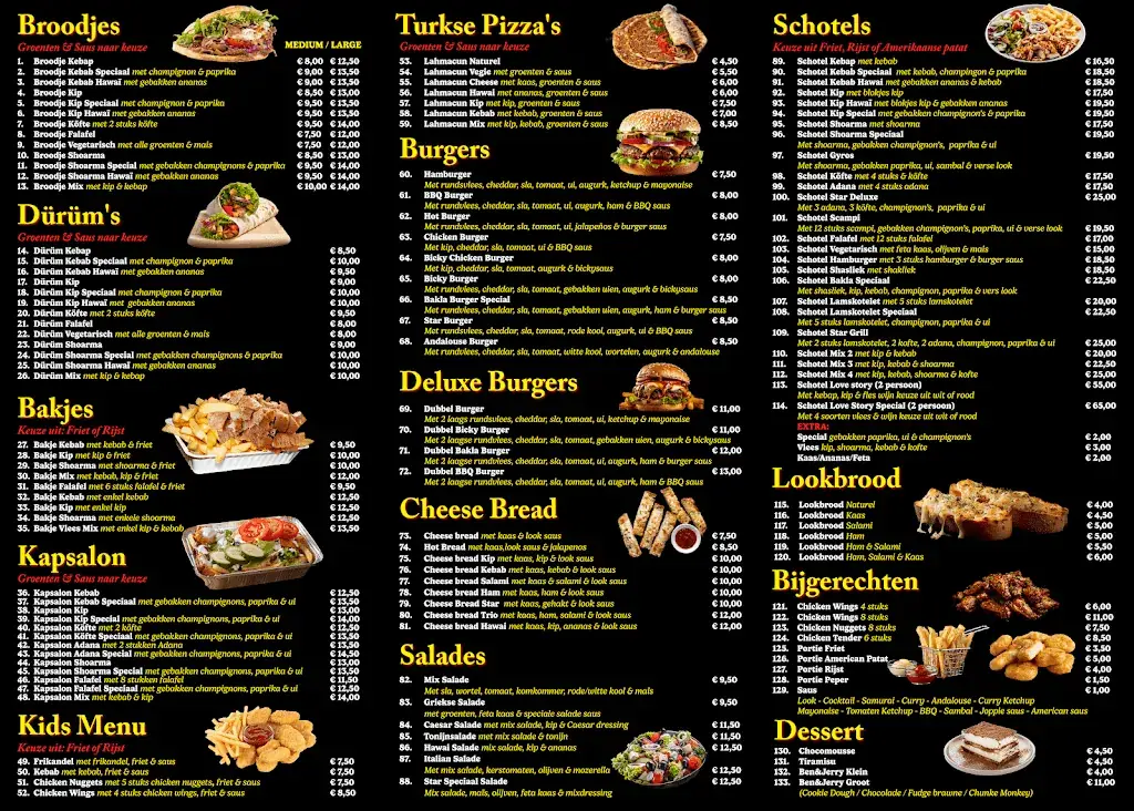 Menu_Star Grill_Merksplas_imagen_2