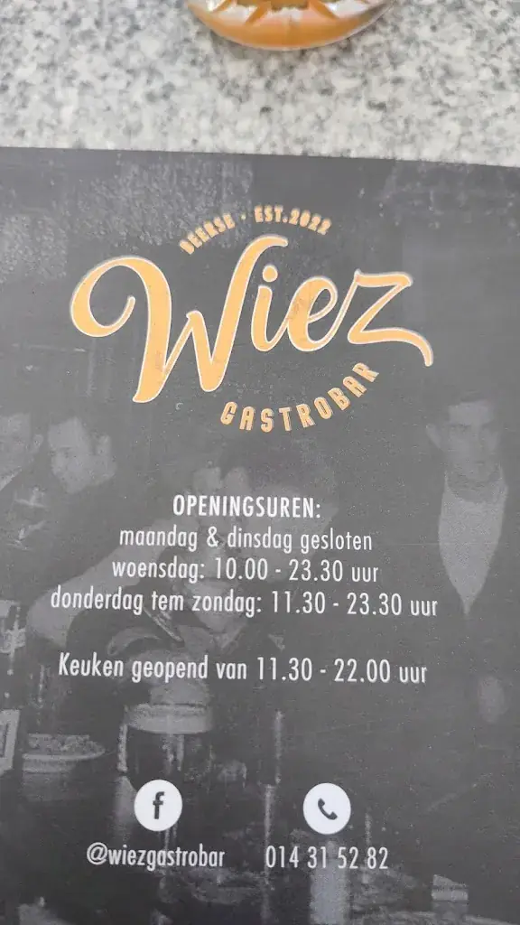 Menü_Wiez gastrobar_Beerse_Bild_1