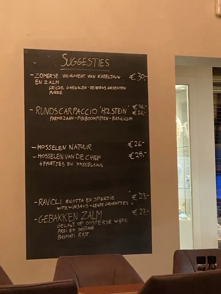 Menü_Bistro 't FornHuis_Koksijde_Bild_1