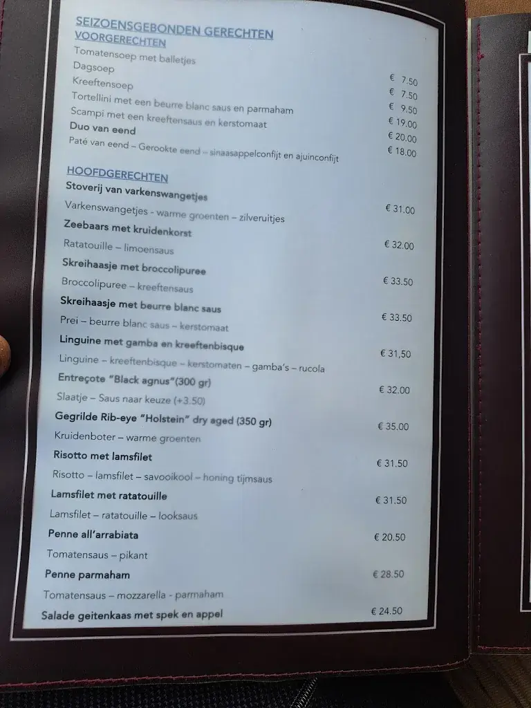 Menu_Brasserie De Lint_Oud-Turnhout_image_1