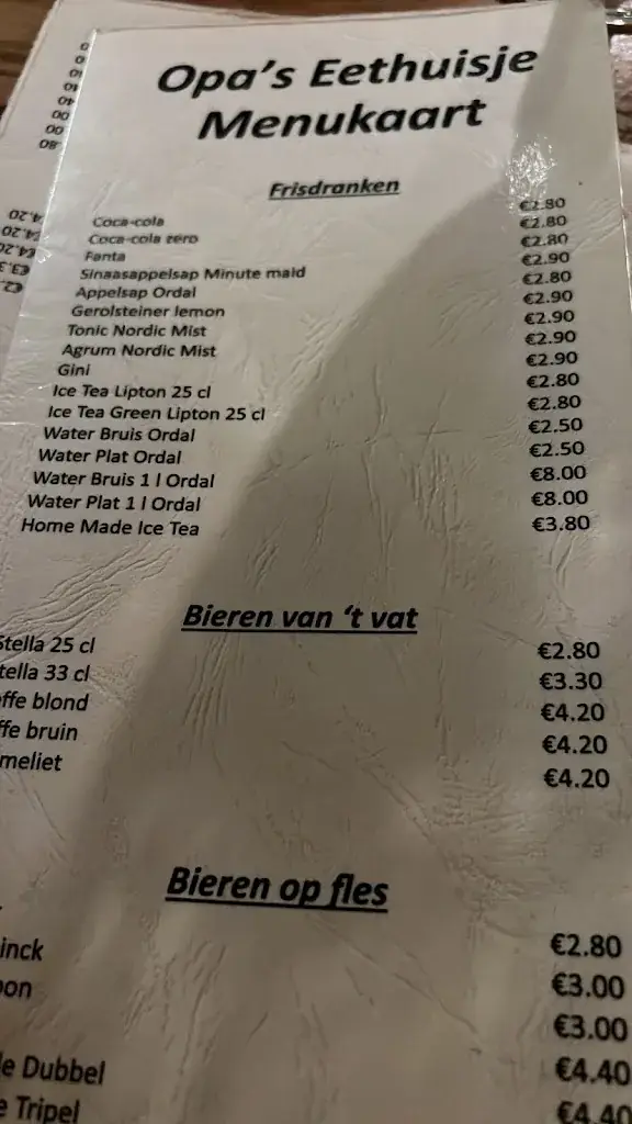 Menu_Opa's Eethuisje_Nijlen_image_1
