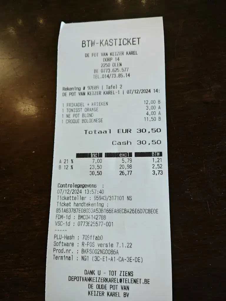 Hans Van Hoof_De Pot Van Keizer Karel_Olen_review