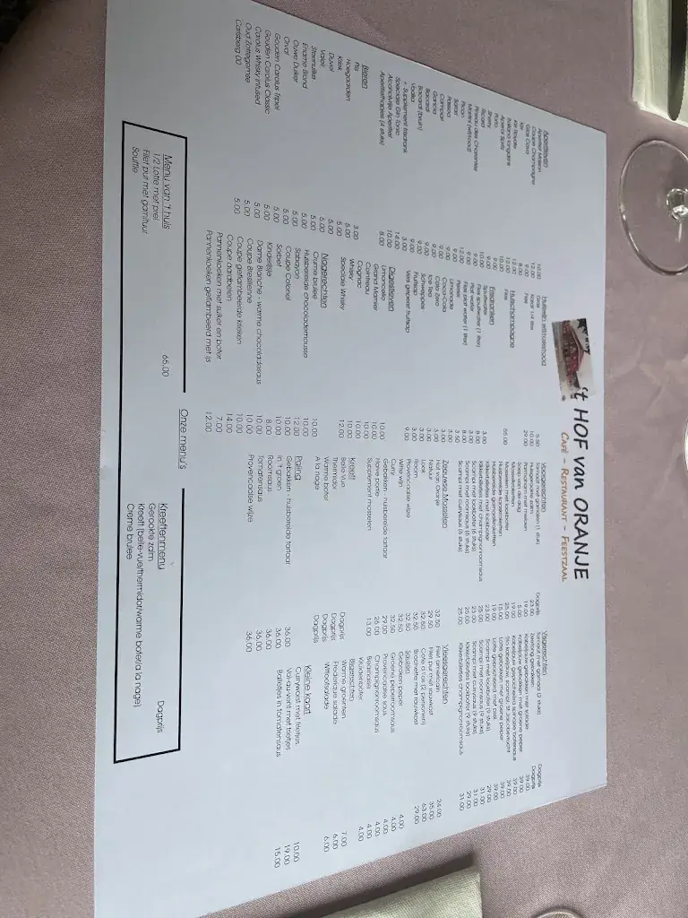 Menu_Hof van Oranje_Oosterzele_image_1