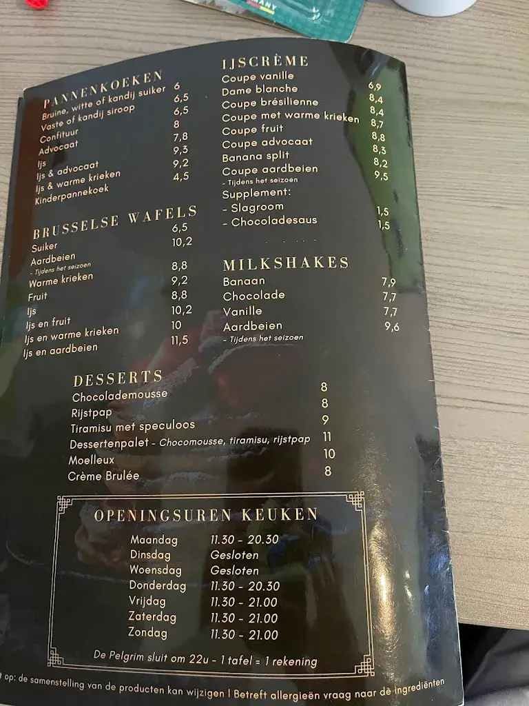 Menü_De Pelgrim_Begijnendijk_Bild_4