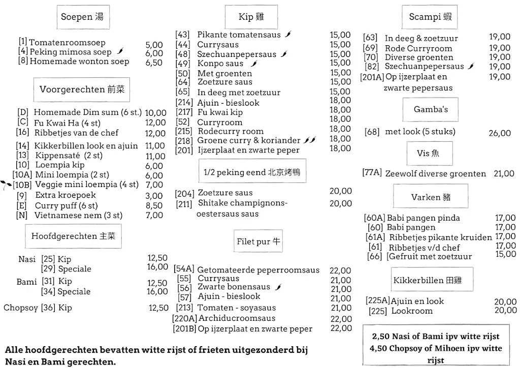 Menu_Gouden Kroon_Malle_image_1