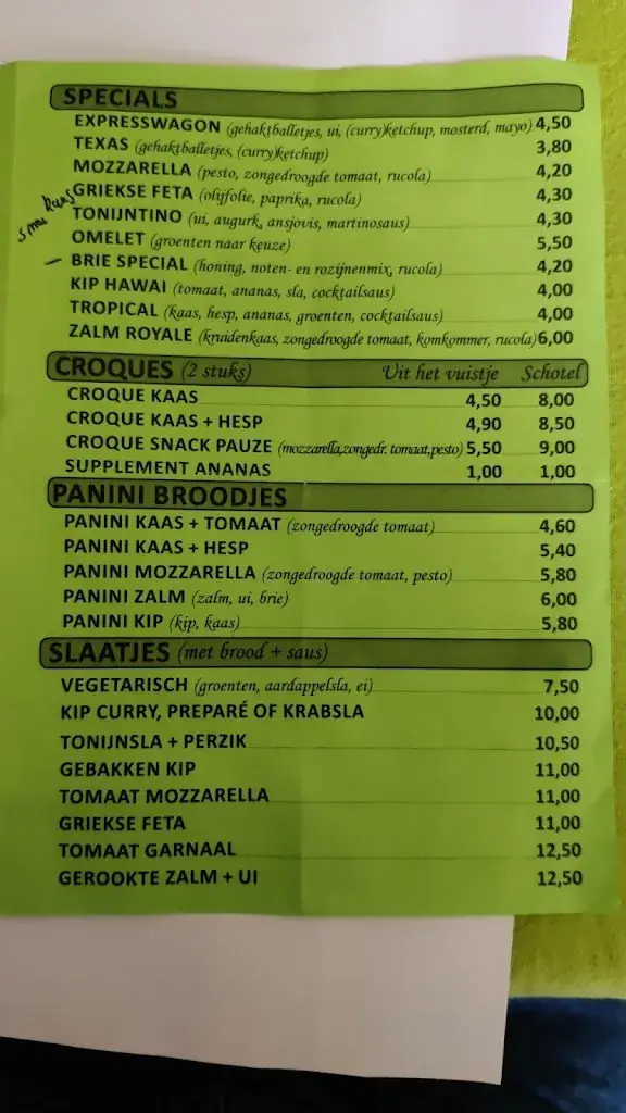 Menü_Foodcorner Opwijk_Opwijk_Bild_1