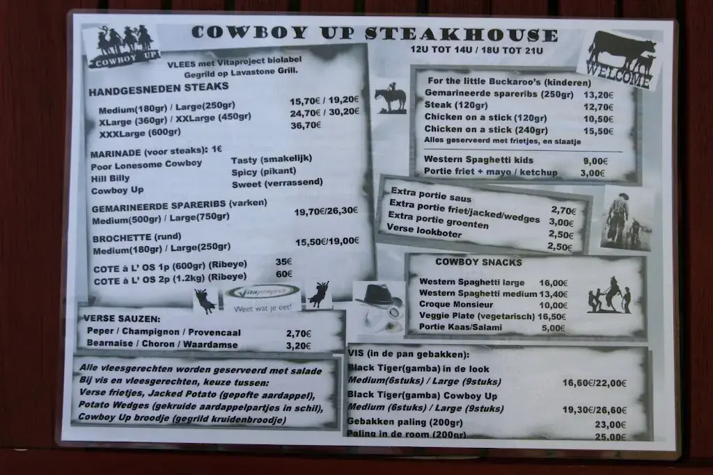 Menü_Cowboy Up_Oostkamp_Bild_4