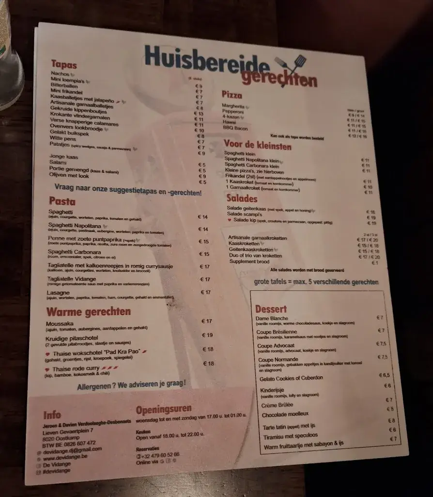 Menu_De Vidange_Oostkamp_image_1