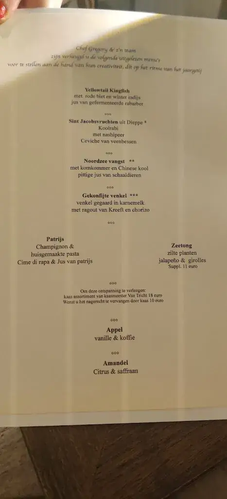 Menu_Restaurant Schatteman_Oostkamp_imagen_1