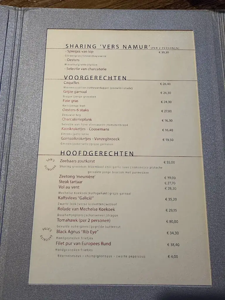 Menü_Vers Namur_Oud-Heverlee_Bild_2