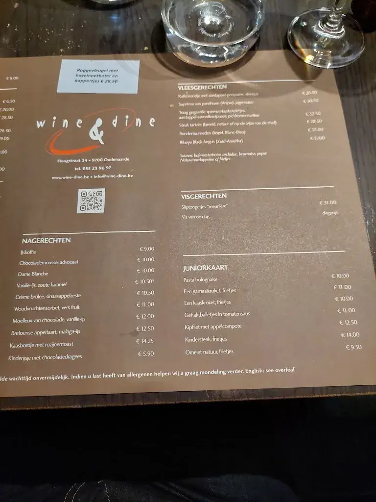Menu_Wine & Dine_Oudenaarde_imagen_1
