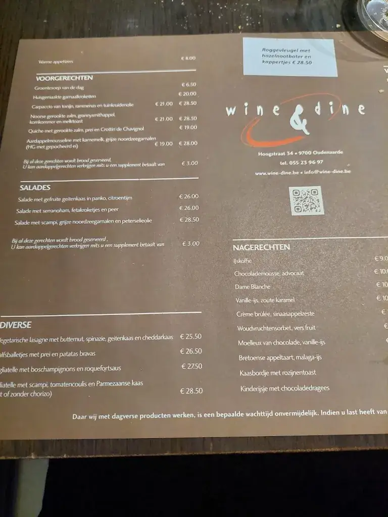 Menu_Wine & Dine_Oudenaarde_imagen_2