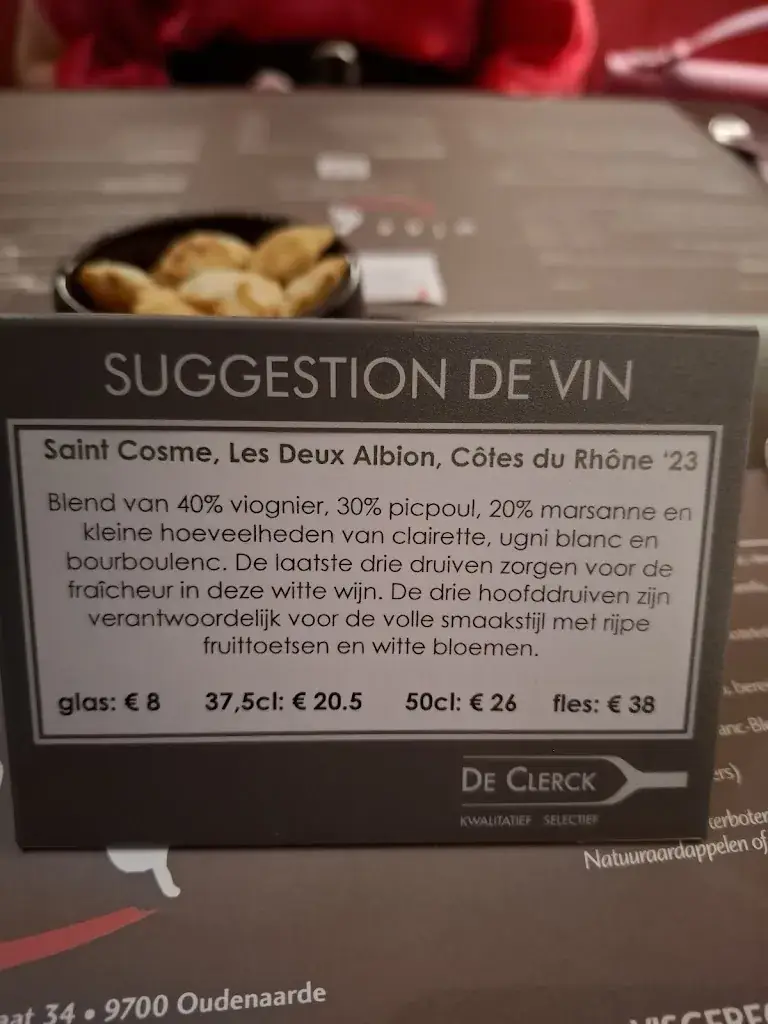 Menu_Wine & Dine_Oudenaarde_imagen_4