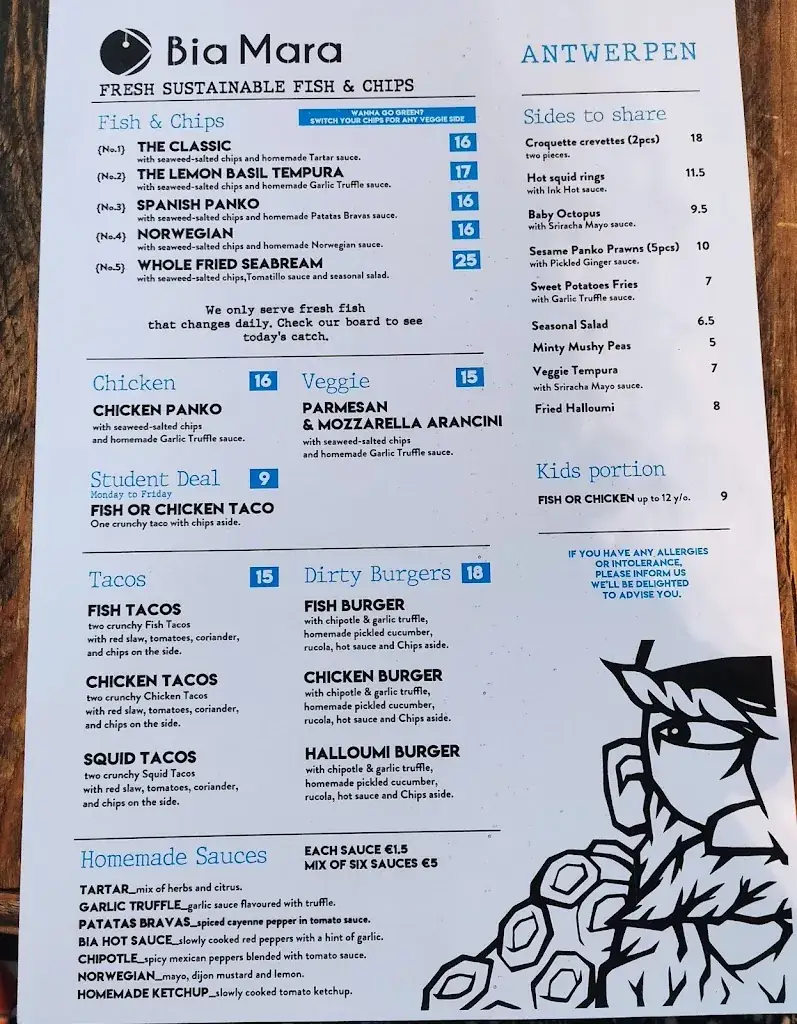 Menu_Bia Mara_Antwerpen_imagen_1