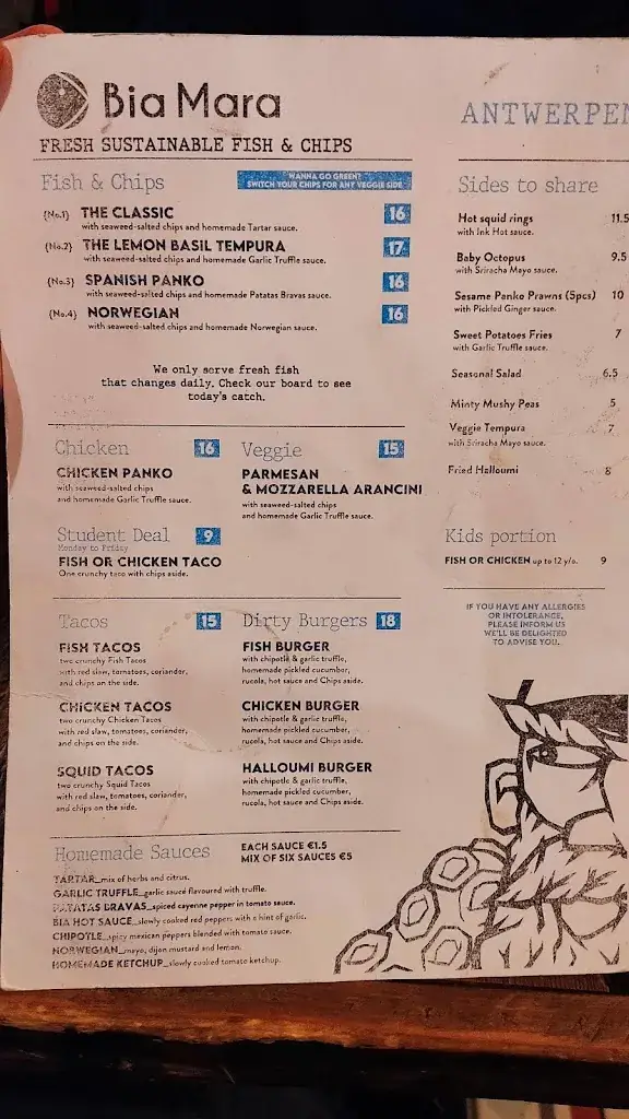 Menu_Bia Mara_Antwerpen_imagen_3