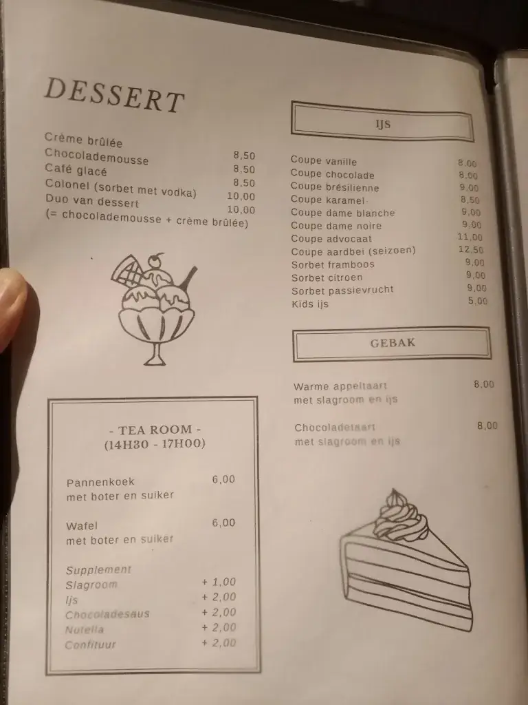 Menu_Brasserie De Cridts_Oudenaarde_image_1