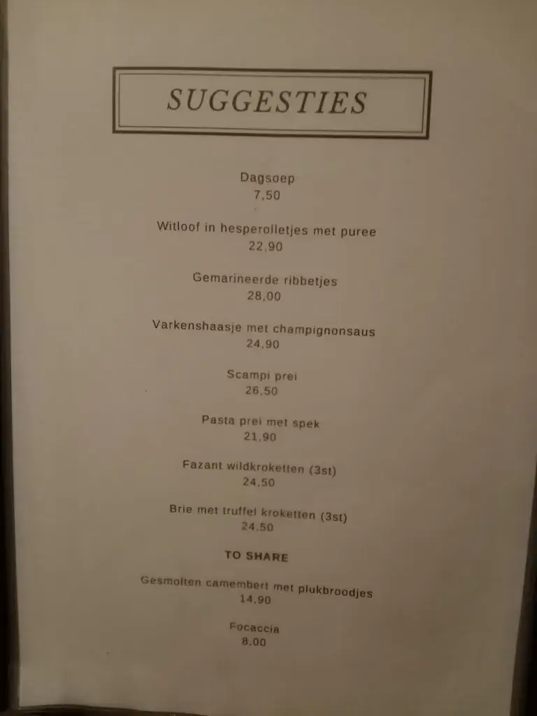 Menu_Brasserie De Cridts_Oudenaarde_image_4