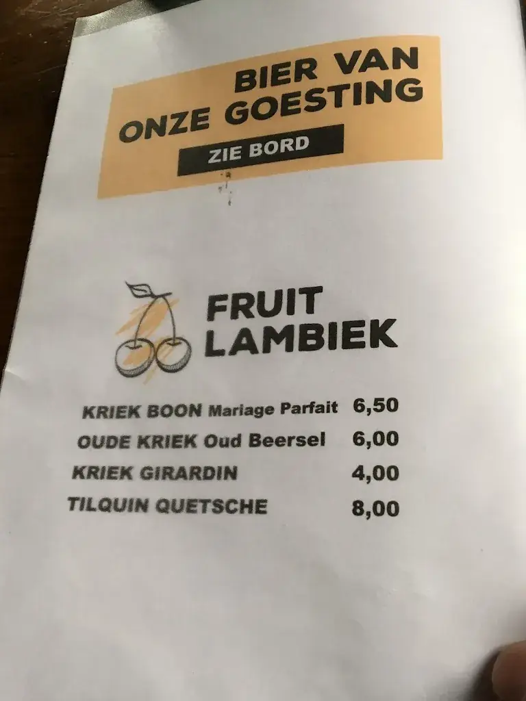 Menu_Café De Bascule_Pepingen_imagen_3