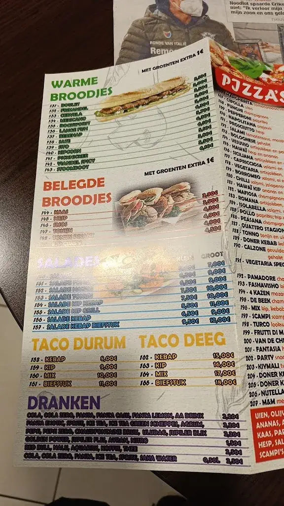 Menu_Doner Kebab De Beek_Oudsbergen_image_1