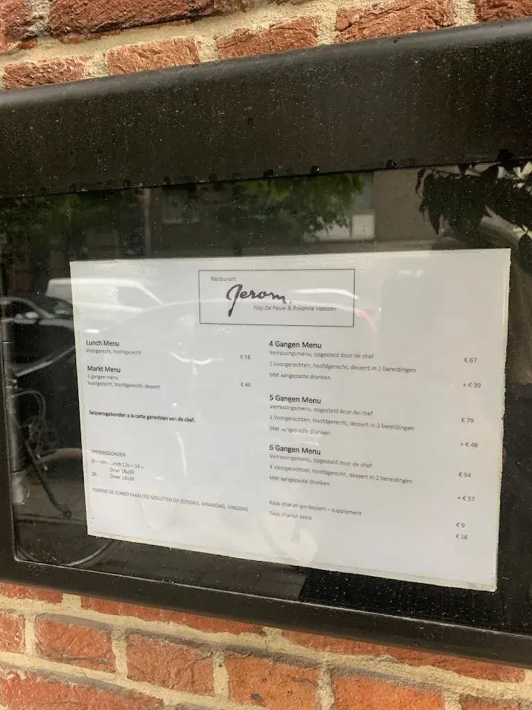 Menu_Jerom Restaurant_Antwerpen_image_2