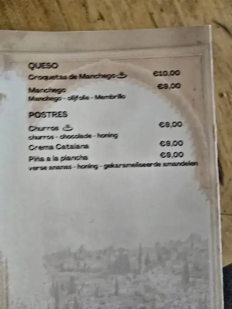 Menu_Alhambra Foodbar Oostende_Oostende_image_2