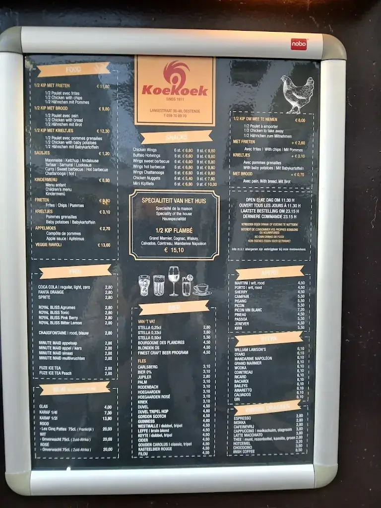 Menu_Koekoek Tavern_Oostende_image_3