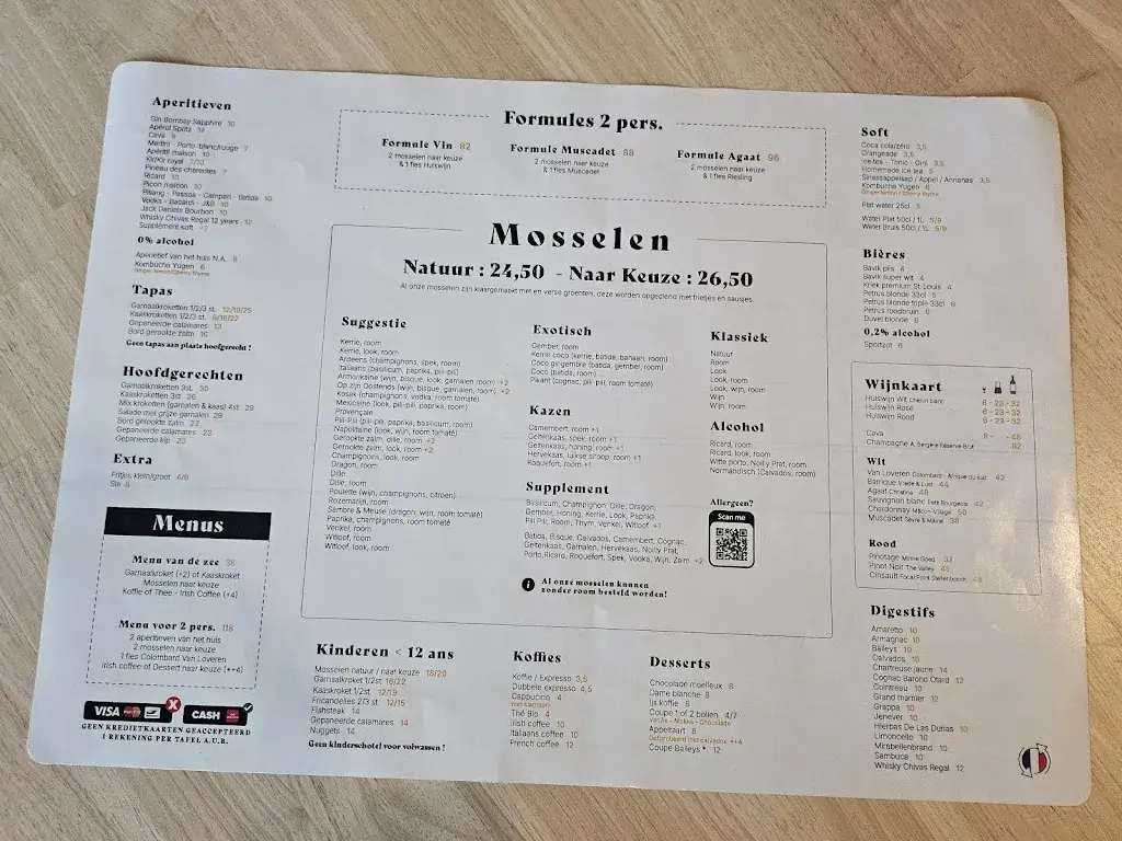 Menü_La Moulinière Oostende_Oostende_Bild_3
