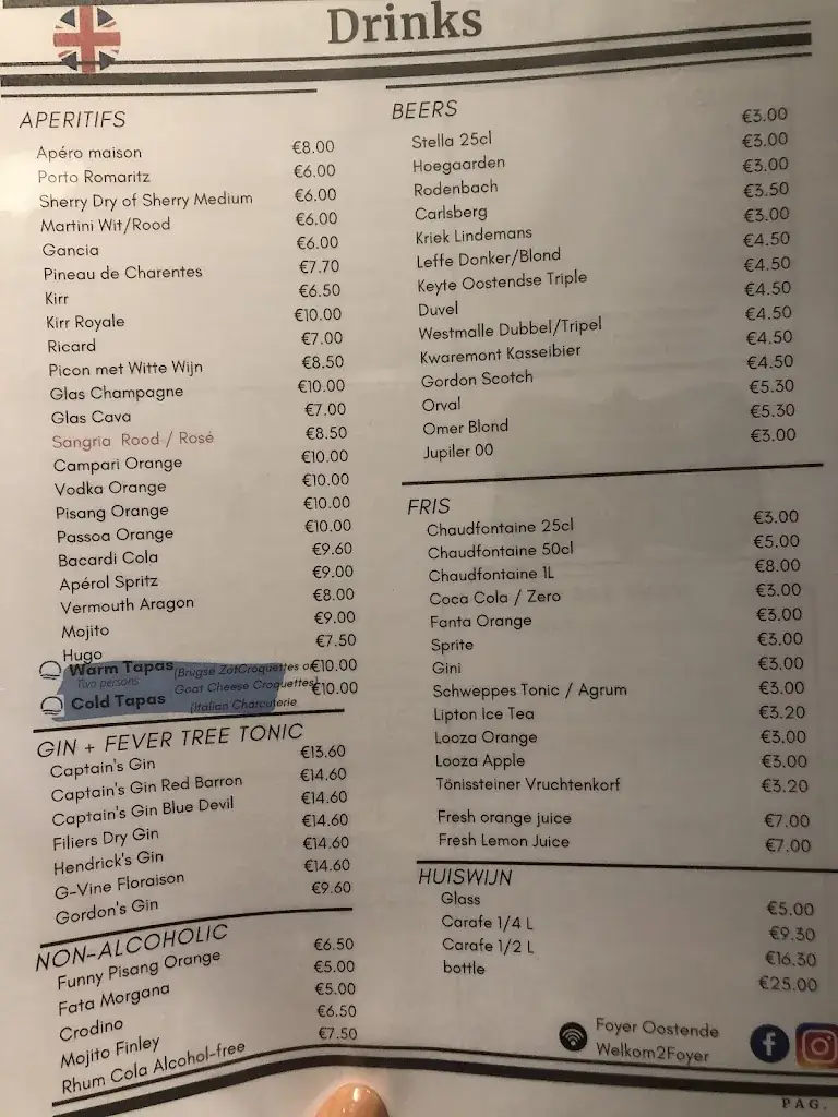 Menu_Le Foyer_Oostende_image_3