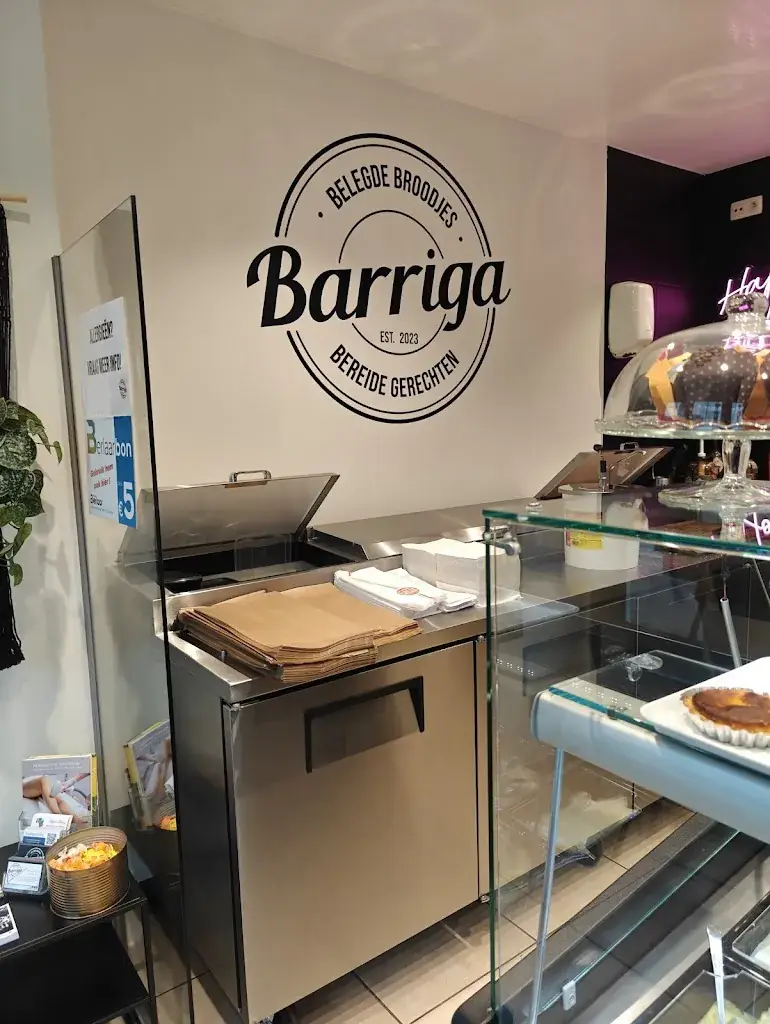 Barriga Broodjesbar restaurant in Berlaar