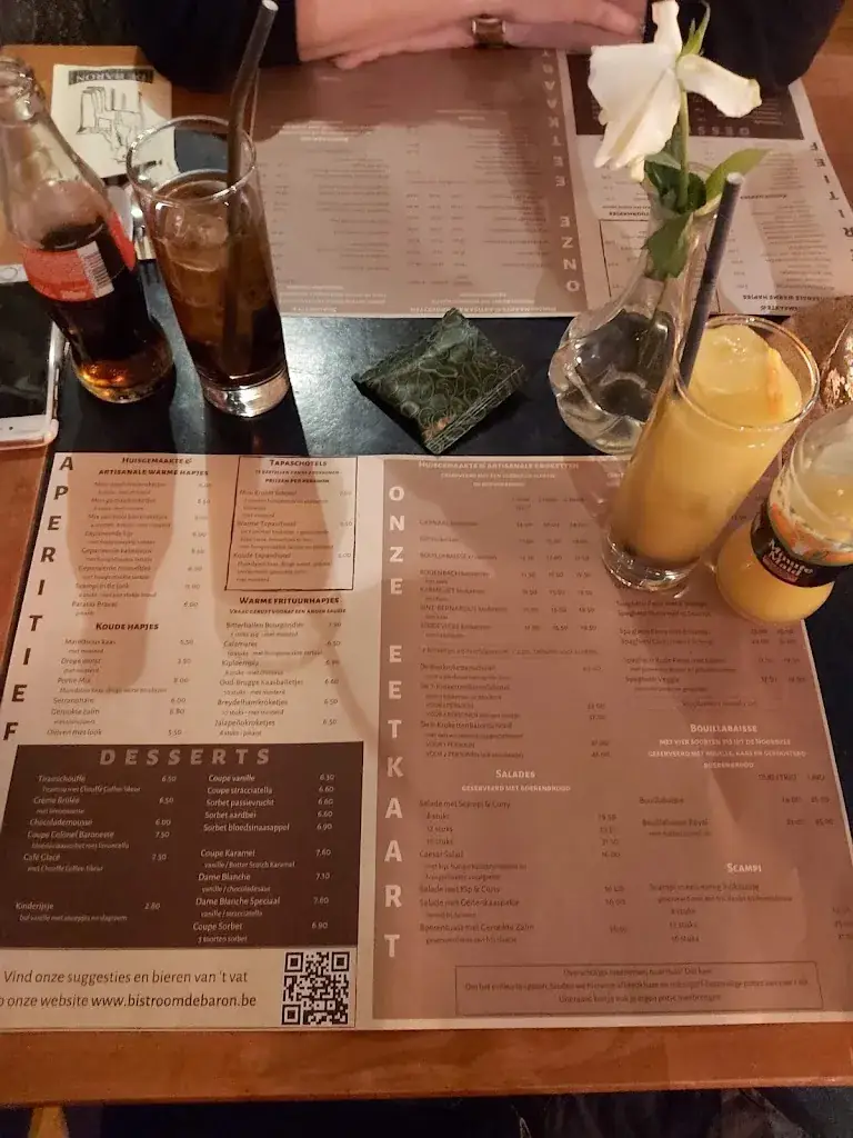 Menu_Bistroom De Baron_Oostende_imagen_4