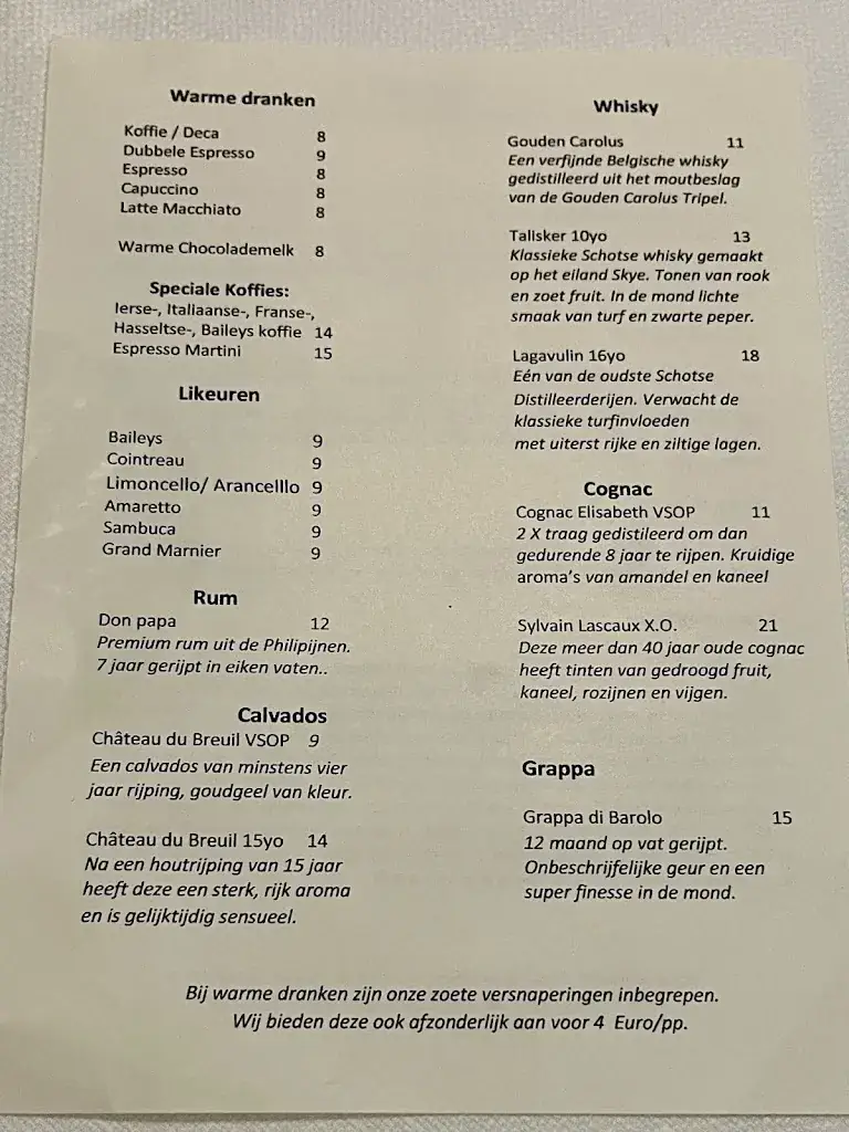 Menu_La Route_Puurs-Sint-Amands_image_1