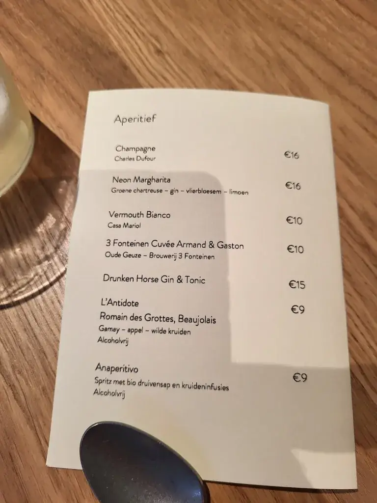 Menü_Neon Restaurant_Lier_Bild_2