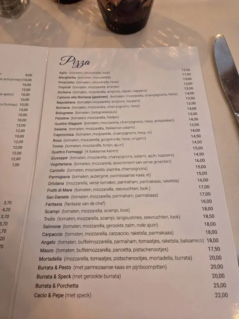 Menu_Il Trullo_Roeselare_image_1