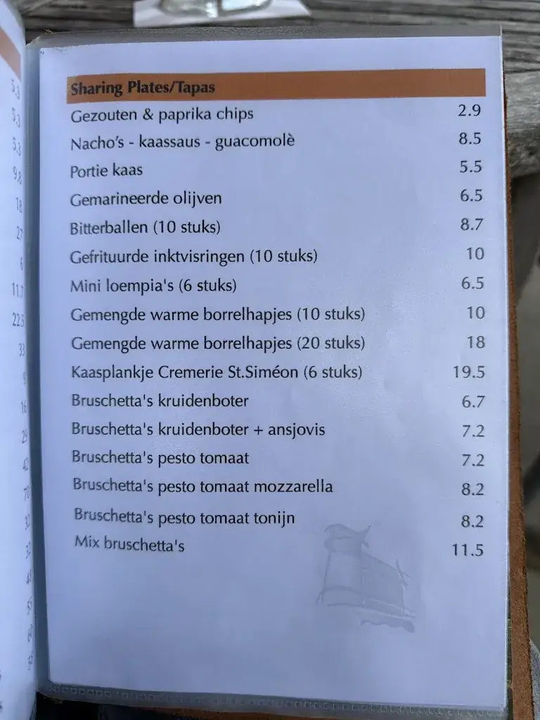 Menü_Brasserie De Waterburcht_Riemst_Bild_1