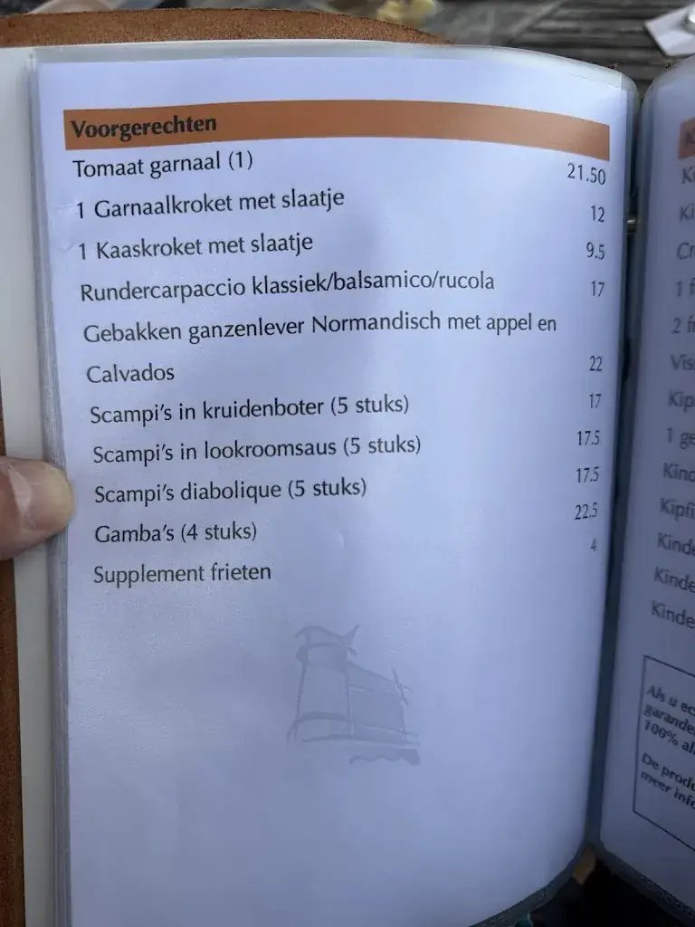 Menü_Brasserie De Waterburcht_Riemst_Bild_2