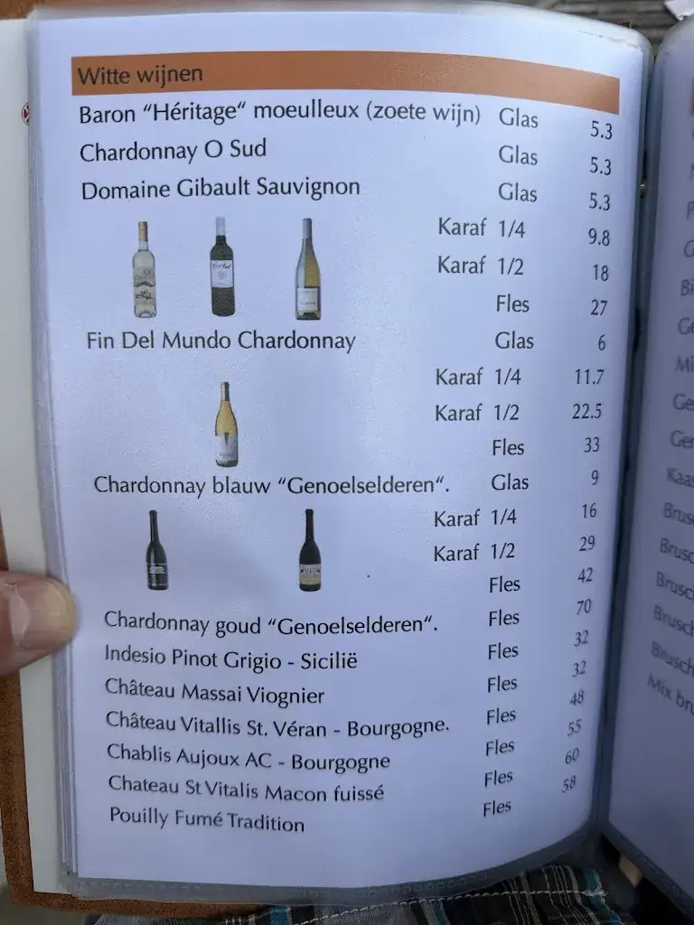 Menü_Brasserie De Waterburcht_Riemst_Bild_3