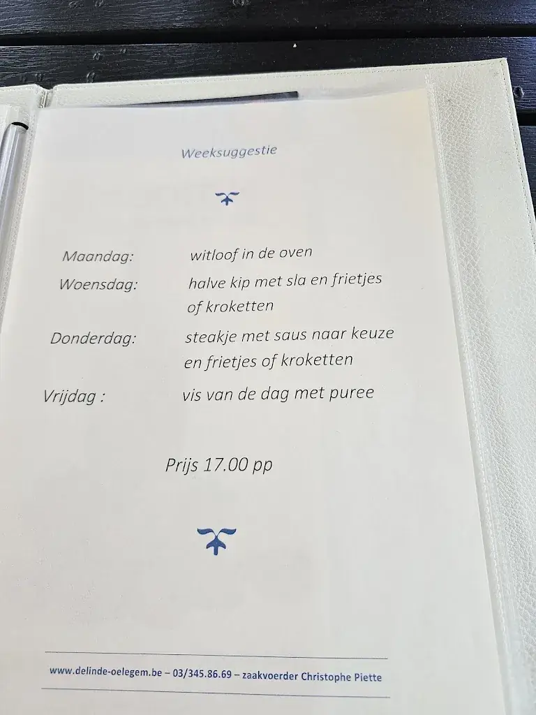 Menu_De Linde_Ranst_image_1