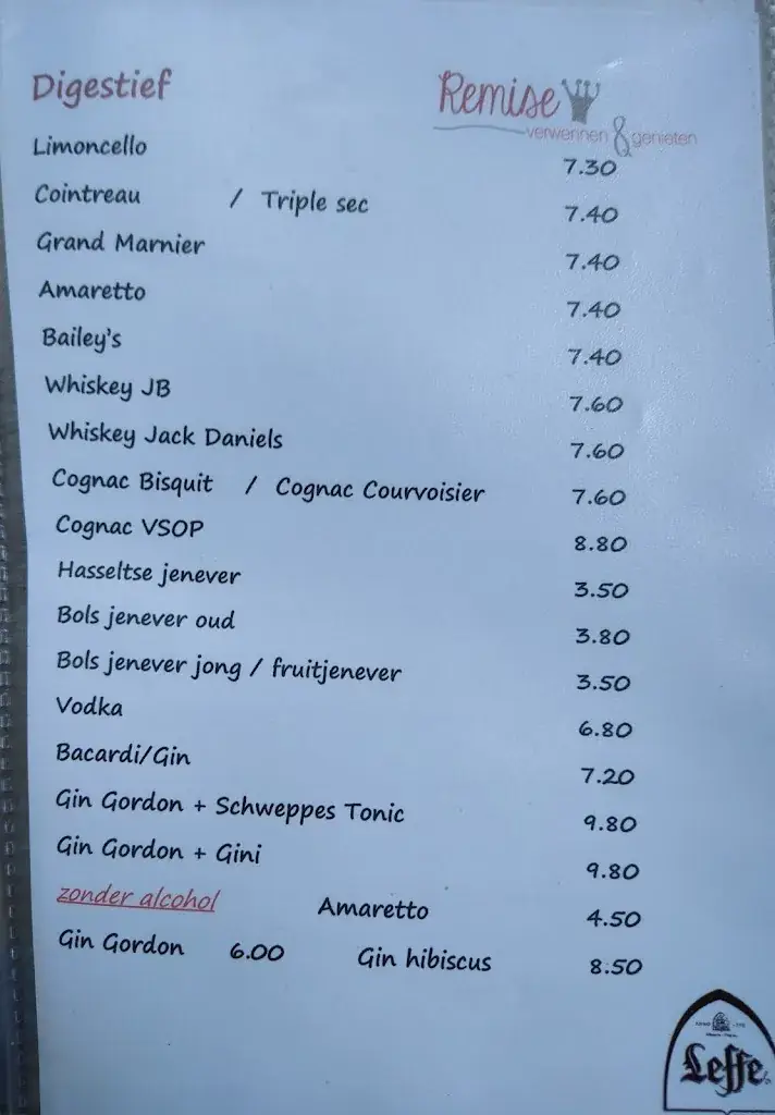 Menu_Remise Vrieselhof_Ranst_imagen_1