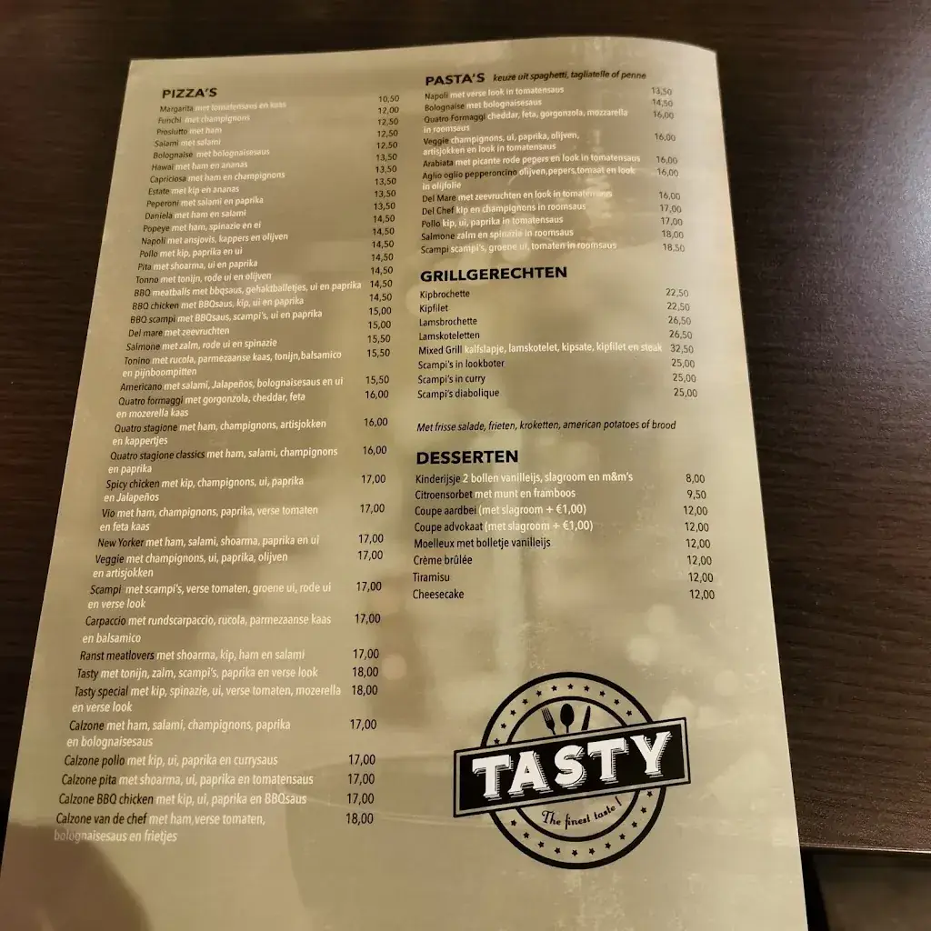 Menu_Tasty Ranst_Mortsel_imagen_3