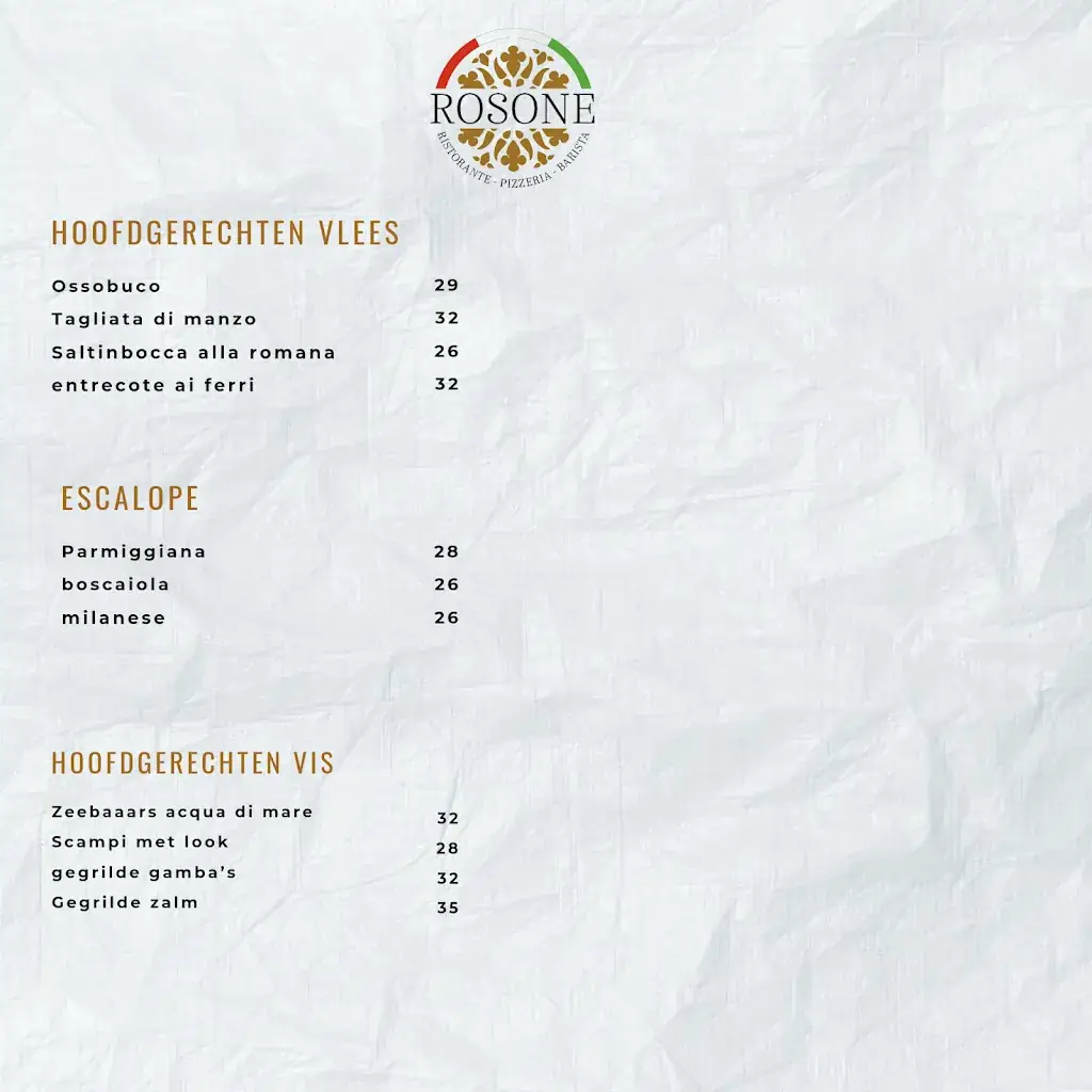 Menu_Rosone Italiaans restaurant_Ronse_image_4
