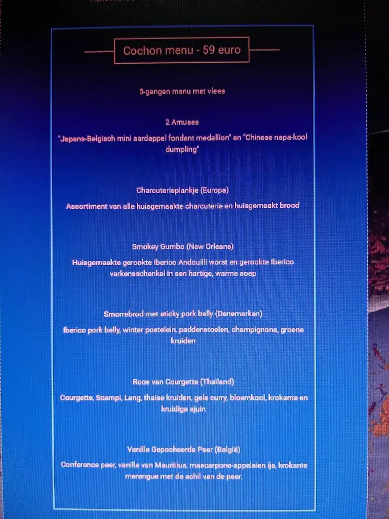 Menu_Cochon&Carot_Hemiksem_image_2