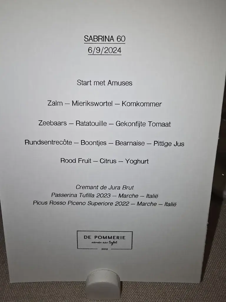 Menu_De Pommerie_Sint-Gillis-Waas_image_1