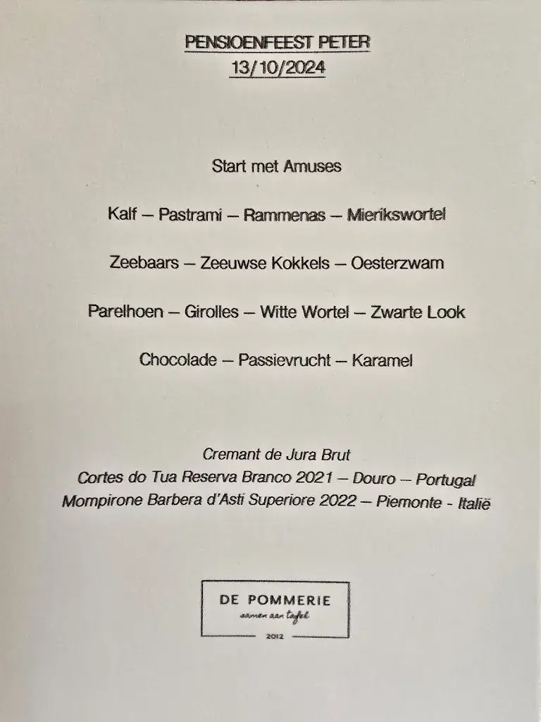 Menu_De Pommerie_Sint-Gillis-Waas_image_2