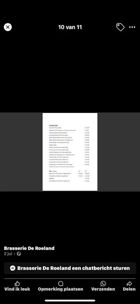 Menu_Herberg de Roeland_Sint-Laureins_image_1