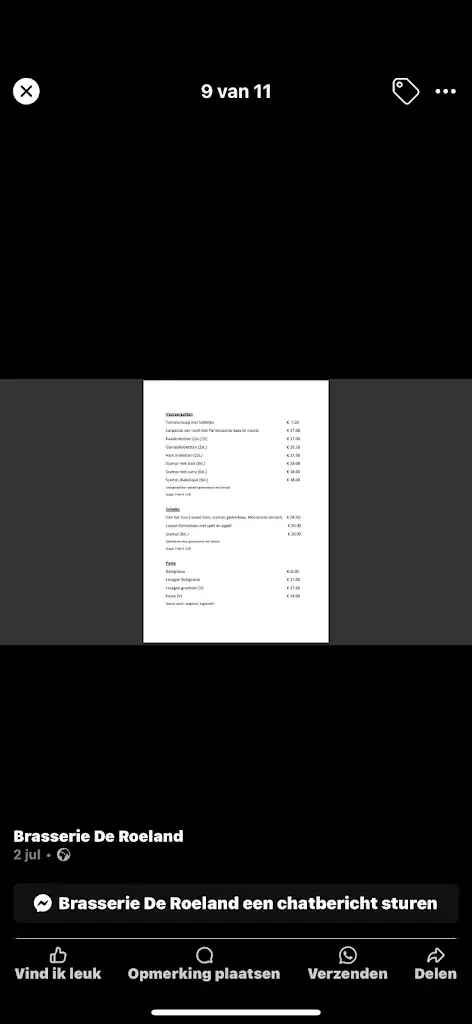 Menu_Herberg de Roeland_Sint-Laureins_image_3