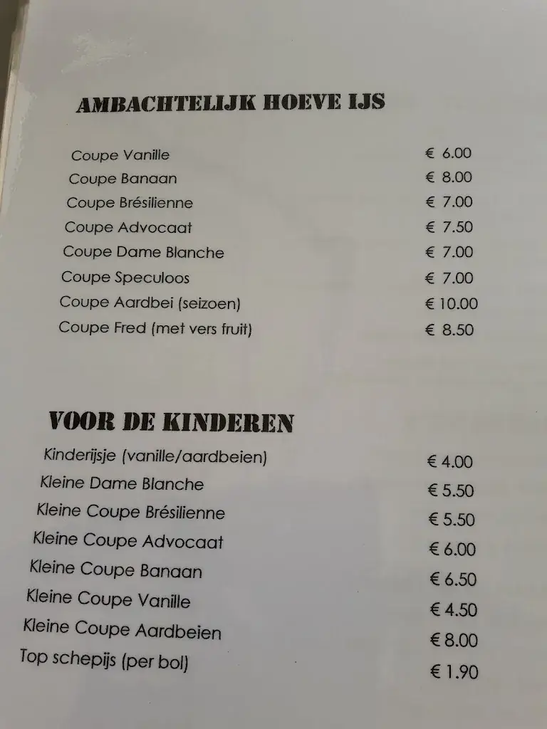 Menu_Fred's Eetcafé_Sint-Laureins_image_1