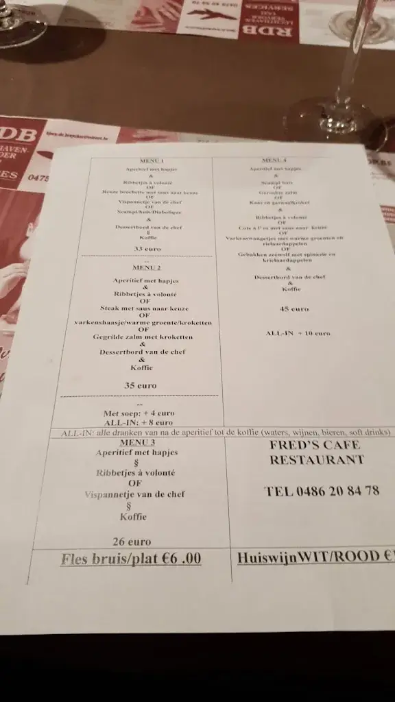 Menu_Fred's Eetcafé_Sint-Laureins_image_3