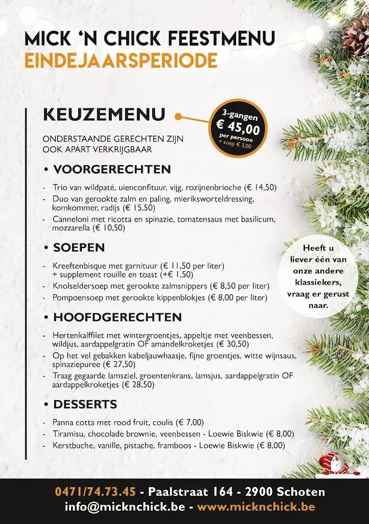 Menu_Mick 'n Chick_Schoten_image_2