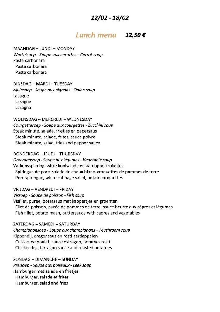 Menü_Ter Korbeke Restaurant_Bierbeek_Bild_3